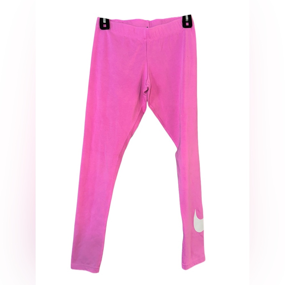 NIKE LEGGINGS. SIZE MEDIUM. PINK.
